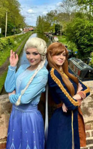 Frozen Sisters for our pick & mix party package